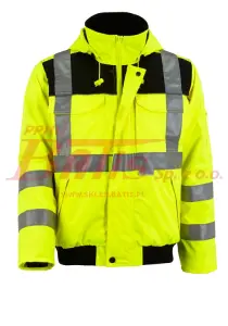 KURTKA żółta / xl ODBLASKOWA ŻÓŁTA HSV rozm. XL   / typ bomberka /