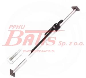 DRĄŻEK cargo ROZPOROWY ZABEZPIECZAJĄCY ŁADUNEK Fi 38mm/L 2260-2630 aluminiowy / opakowanie 4 szt /