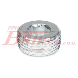 KOREK METALOWY M10*1 DIN906 Z GNIAZDEM 6-KĄTNYM