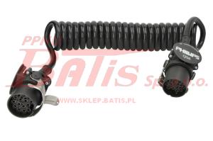 PRZEWÓD phillips SPIRALNY ELEKTRYCZNY 15-PINÓW / ADR / 24V / EURO 6 / długość 4,5m / Duracoil+ / -40*C - 90*C /