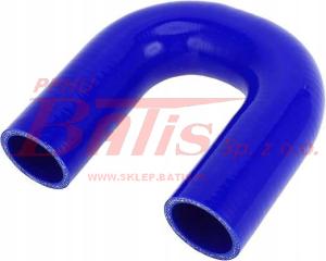 KOLANKO SILIKONOWE FI 16 / kąt 180* / długość: 150x150mm / grubość: 4,50mm +/- 0.5mm / silikon+poliester /