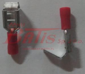 KOŃCÓWKA KABLOWA NASUWKO-WSUWKA IZOLOWANA NWI 6,3-1-0,8