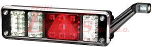 LAMPA hella / prawa TYLNA PRAWA POZYCJA/ STOP/ OBRYS DIODOWE KRONE/SCHMITZ  (WKŁAD 9DW178904007)   / druga strona 151596 / klosz 1515991 /