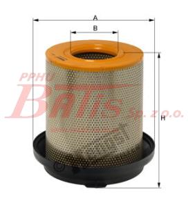 WKŁAD hengst FILTRA POWIETRZA MERCEDES/ATEGO/AXOR/ECONIC Z POKRYWKĄ