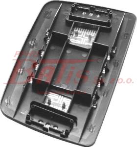 WKŁAD rwl / lewe / prawe LUSTERKA GŁÓWNEGO PODGRZEWANY 24V R1200 337*202 PRAWE/LEWE DAF LF/RVI MIDLUM 1818/PREMIUM DISTRIBUTION/RVI KERAX -po 05.2006 oraz VOLVO FL/FE po 09.2006