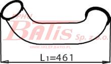 RURA dinex WYDECHOWA ŚRODKOWA DAF CF 85/XF95/XF105