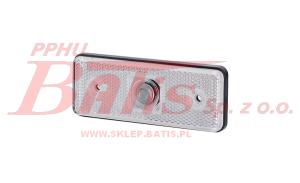 LAMPA horpol OBRYSOWA PROSTOKATNA Z ODBLASKIEM BIAŁA