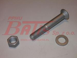 ŚRUBA  sampa PŁYTY SIODŁA 'JOST' WPUSZCZANE KPL./M16*2/L-100MM./CAŁKOWITA 110MM.