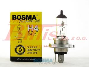ŻARÓWKA bosma HALOGENOWA H4 24V/75/70W P43t LONG LIFE HEAVY DUTY