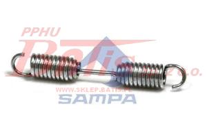 SPRĘŻYNA sampa SZCZĘK HAMULCA BPW TYP-N SN 3015/3020 /163*22*3/