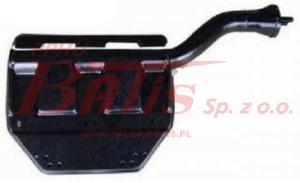 WSPORNIK zkp / prawy BŁOTNIKA TYLNEGO PRAWEGO SCANIA R420 MEGA / śruby poziomo / mocowanie okrągłe / druga strona 1431911 /