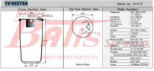 PODUSZKA ZAWIESZENIA 4713N  BEZ DZWONU //2 SZPILKI WLOT//VOLVO FH12//OŚ TYLNA btp/vigor  na tą chwile bez dzwonu brak