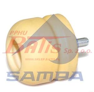 ODBOJNIK sampa KABINY SCANIA 94/114/124/144/ M8*54*45 /BIAŁY/