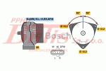ALTERNATOR 28V 110A /MAN-TGA 2004-2006/ BOSCH