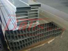 DESKA ets ALUMINIOWA , PROFIL ALUMINIOWY / L-3300 / H-100 / B-25 / wzmacniany - z przegrodą w środku /