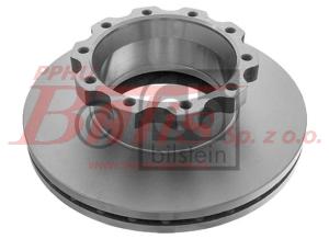 TARCZA febi HAMULCA 432x45x208x135x235 / 10xM16 / MAN F2000/F90/M90/TGA/TGM / OSIE FONTENAX /  MAN107 / przód/tył; L/P /