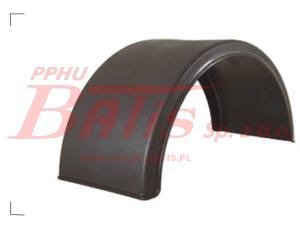 BŁOTNIK dunlop TYLNY PEŁNY BLIŹNIACZE KOŁA BEZ ODBLASKU /B-550MM / L-1670MM / R-500MM/