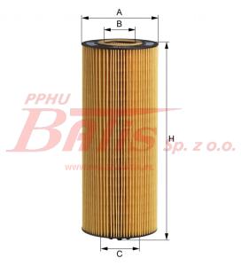 WKŁAD hengst FILTRA OLEJU MERCEDES/ACTROS SETRA/TOPCLASS hengst