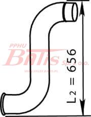 RURA dinex WYDECHOWA PRZEDNIA DO TŁUMIKA OD STRONY KOLEKTORA RVI PREMIUM producent dinex