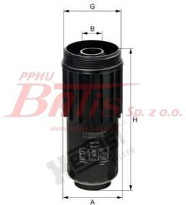 WKŁAD hengst FILTRA OLEJU IVECO/STRALIS hengst