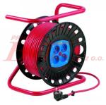 PRZEDŁUŻACZ mammooth ELEKTRYCZNY NA BĘBNIE 30M 230V, 3x1,5mm2, liczba gniazd 230V x 4szt. E, 1380 / 3680W, IP44, bęben plastikowy