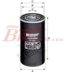 WKŁAD hengst FILTRA OLEJU IVECO/EUROCARGO/EUROSTAR/EUROTECH/EUROTRUCKER/TURBOTECH hengst