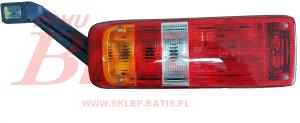 LAMPA hella / prawa TYLNA PRAWA HELLA Z LAMPĄ OBRYSOWĄ hella /  druga strona 094901 / klosz 092889, 0928891 /