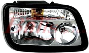 REFLEKTOR tangde PRAWY MERCEDES ACTROS MP2/ AXOR 2004->  / tangde / sterowany ręcznie // druga strona 060825 /