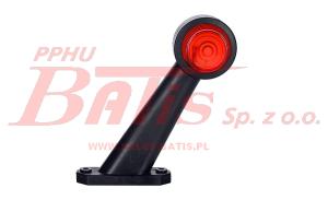 LAMPA OBRYSOWA NA WYSIĘGNIKU DŁUGIM ŻARÓWKA lewa  hrp.