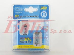 ŻARÓWKA bosma HALOGENOWA H7 24V/70W OPTI PLUS 50%  PX26d - kpl. 2 sztuki !!!!  ULEPSZONA 50% WIĘCEJ ŚWIATŁA !!!!