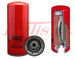 WKŁAD FILTRA OLEJU DAF95XF baldwin