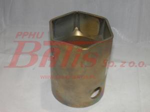 KLUCZ zkp RUROWY SZEŚCIOKĄTNY 85 Z OTWOREM 1' NA PNEUMAT BPW, SAF PIASTA