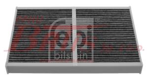 WKŁAD febi FILTRA KABINOWY Z WĘGLEM AKTYWNYM RVI C, K, T; VOLVO FH 16 II, FH II, FM, FMX II 01.12- RVI gama (seria) T