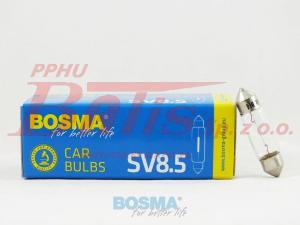 ŻARÓWKA bosma RURKOWA 12V/5W SV8,5 10X36 C5W