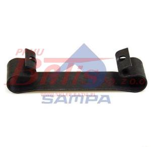 SPRĘŻYNA sampa SZCZĘK HAMULCA SAF- PŁASKA /TYP SKRS 9030-JUMBO/ DO SZCZĘKI Z KULĄ