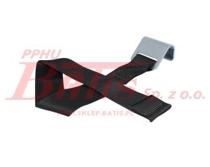 PAS sls NAPINAJĄC PLANDEKĘ NACZEPY BEZ NAPINACZA  / hak z blachy ocynk /