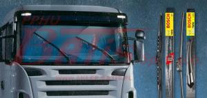 PIÓRO bosch / 650mm WYCIERACZKI N65 Twin Truck / przegubowe; przednie /