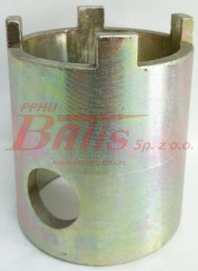 KLUCZ zkp NAKRĘTKI WAŁU SKRZYNI BIEGÓW RENAULT M50x1,5 (nr org nakrętki 5000655543 RVI, 5010372353 RVI)