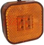 LAMPA u.c OBRYSOWA POMARAŃCZOWA BOCZNA DIODOWA PRZEWÓD 1510MM MAN L2000/M2000