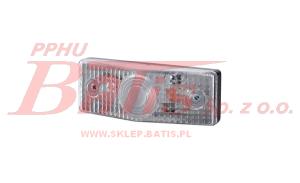 LAMPA horpol OBRYSOWA PŁASKA BIAŁA