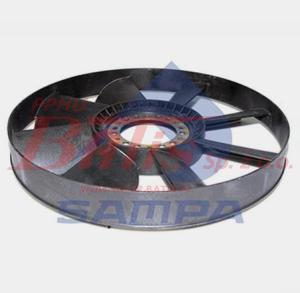 WENTYLATOR sampa MAN Z OBRĘCZĄ MOT. D 0826 LF 15/17/18//D0836LFL 01-06/LF 01-05//FI 595 MM /8 ŁOPAT//