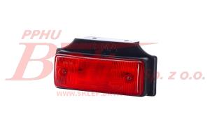 LAMPA horpol OBRYSOWA PŁASKA PODWIESZANA CZERWONA