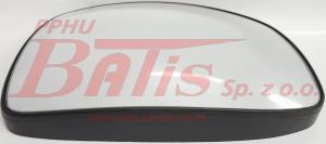 WKŁAD tangde LUSTERKA DALEKOSIĘŻNEGO PODGRZEWANY 24V R300 207*161*15 DAF XF 105 po 01.2006 /DAF CF po 05.2006