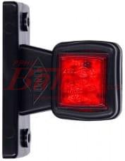 LAMPA horpol OBRYSOWA BIAŁO CZERWONA NA WYSIEGNIKU PROSTYM 12/24V PRAWA