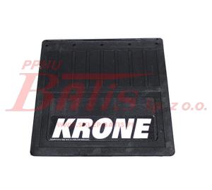 OSŁONA PRZECIWBŁOTNA NACZEPY NA POJEDYŃCZE KOŁA Z NAPISEM KRONE wym.L-400mm /H-400 mm