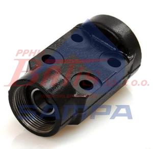 WSPORNIK sampa ZAWIESZENIA KABINY LEWY VOLVO FH12/16//FM7/9/10/12 //25*M56*3/150 //OTWORY OKRĄGŁE//