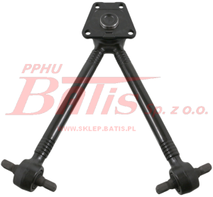 DRĄŻEK febi REAKCYJNY TRÓJKĄTNY DAF-65/75/85/95/95XF // L-2*609MM/D*2-23/B-152/