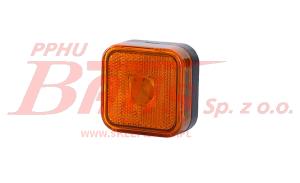 LAMPA horpol / żółta OBRYSOWA KWADRATOWA BOCZNA / MAN F90/F2000