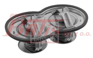 TERMOSTAT febi PODWÓJNY 80'C SCANIA  Z RETARDEREM // Z USZCZELKĄ// 1404925  111206 1404925 1745449 1347594