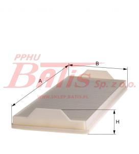 WKŁAD hengst FILTRA KABINOWY MERCEDES/ATEGO/AXOR